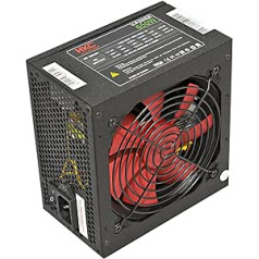 HKC®®® V-Power 550 Watt ATX PC Power Supply Protection Circuits: OPP, OCP, OVP, SCP, 20+4pin power supply, PFC, quiet, 120 mm fan (V-550)., V-650