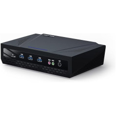 HISTTON Mini PC Windows 11 Pro, 11th Core i9-11900H (8 kodoli, 16 pavedieni, līdz 4,9 GHz), 64 GB DDR4 1TB NVME SSD Wi-Fi 5/BT4.2/4K trīskāršā displeja mini galddators, mazs dators biznesam