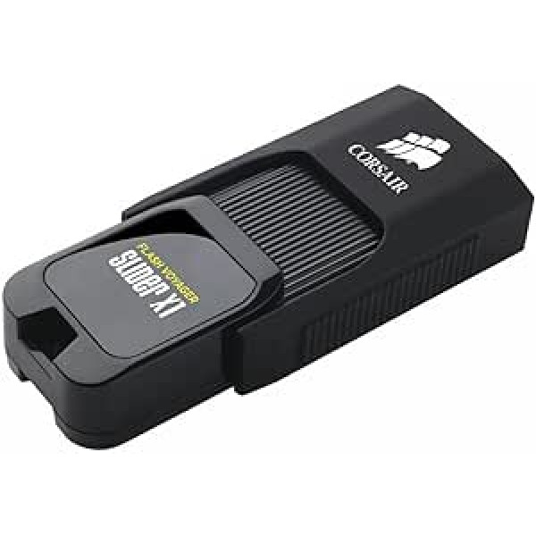 Corsair 256 GB USB 3.0 Voyager Slider X1 Capless Sliding Flash Drive