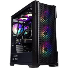 Spēļu dators Intel i7 12700K, Rtx 3060 12 GB Gddr6, RAM 32 GB DDR4 3600 Mhz, SD Nvme 2000 GB, radiators 240 mm, Windows 11 Pro, PC Gaming Intel i7 5,0 GHz - BRILLIANCE 70 cm