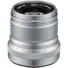 Fujifilm Fujinon XF50 mm F2 R WR objektīvs Sudrabs