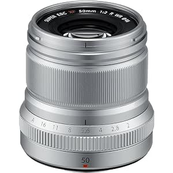 Fujifilm Fujinon XF50 mm F2 R WR objektīvs Sudrabs