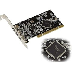 KALEA-INFORMATIQUE PCI karte FireWire 400 un 800 IEEE1394b IEEE1394a 3 porti PCI 32 bitu mikroshēmojums TI SN082AA2