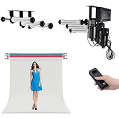 WERPOWER Fotoconic 3 Scooter Motorised Electric Wall Ceiling Mount Background Support System with Remote