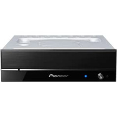 Pioneer Blu-ray diskdzinis BDR-S13EBK Izcila uzticamība un stabilitāte 16x BD-R rakstīšanas ātrums iekšējais BD/DVD/CD rakstītājs PureRead 4+ reāllaika PureRead