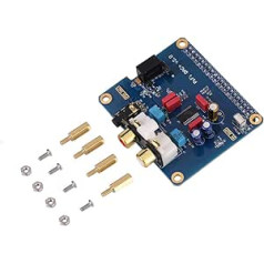 Rpi Dac Pi Dac I2S interfeiss Pifi Digi Dac HiFi Digi Digital for O Card for Raspberry Pi 3 Model B 2B B