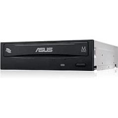 Asus DRW-24D5MT Internal 24x DVD Burner (DVD+-RW, Retail E-Green Silent) Black