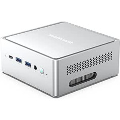 MINIS FORUM Mini PC NAB6 Intel Core i7-12650H Procesors līdz 4,7 GHz 32 GB RAM DDR4 512 GB PCIe4.0 SSD Dual LAN Galddators, 2 x HDMI, 3 x USB Type-C, 4 x USB Type A, WiFi 6, BT5. 2