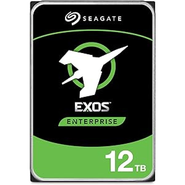 Seagate Exos X16 Enterprise Class 12TB interne Festplatte HDD, 3.5 Zoll, Modellnr.: ST12000NM001G (Generalüberholt)