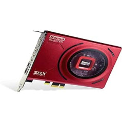 CREATIVE Sound Blaster Z SE Internal PCI-e Gaming Sound Card and DAC, 24-Bit/192KHz, 116dB SNR, ASIO, 600Ω Headphone Amplifier, Microphone EQ, Discreet 5.1/Virtual 7.1, Dolby Digital Live, DTS