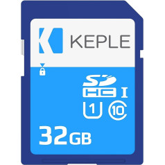 Keple 32 GB SD Memory Card High Speed SD Memory Card Compatible with Canon Powershot Digital Camera 32 GB UHS-1 U1 SDHC Card