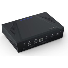 Baieyu Mini Desktop PC Windows 11 Pro Core i9-11900H (8 Core, līdz 4,90 GHz) 32GB DDR4 512GB SSD Office & Working Mini PC, atbalsta Win10, TPM2.0 Micro PC, 4K trīskāršu izvadi, Wi-Wi-Fi 5+ BT. 4.2, USB3.0