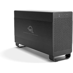 OWC Mercury Elite Pro Dual (0TB) Dual-Bay Performance RAID atmiņas korpuss ar Thunderbolt 2 un USB 3.2 (5Gb/s)