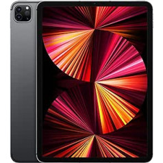 Apple iPad Pro (11 collu, Wi-Fi + mobilais tīkls, 256 GB) — Space Grey (3. paaudze) (Generalüberholt)