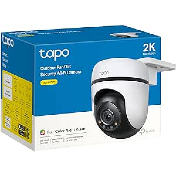 Tapo C510W Dome IP drošības kamera iekštelpām un āra 2304 x 1296 pikseļi griesti