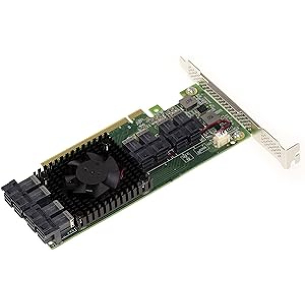 KALEA INFORMATIQUE PCIe 3.0 16x karte 8 SSD U.2 NVMe (U2 NGFF) vai 8 portu PCIe x4. Multi Host Switch karte. Mikroshēmojums PLX PEX 8749 Augsts un zems profils