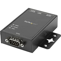 StarTech.com 1 porta RS232 seriālā uz IP Ethernet pārveidotājs/ierīču serveris