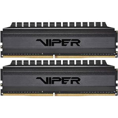 Patriot Viper 4 Blackout Series DDR4 8GB (2 x 4GB) 3200MHz spēļu atmiņas komplekts