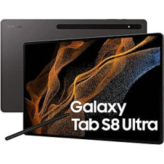 Samsung Galaxy Tab S8 Ultra planšetdators Android 14,6 collu WiFi RAM 12 GB 256 GB planšetdators Android 12 Graphite [itāļu versija] 2022