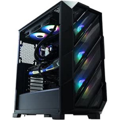 Galddatoru spēļu dators Intel i7 12700K, RTX 3080 10GB, RAM 32GB DDR5 5600MHz, SSD Nvme 1000GB, 240mm Fluid Body, Windows 11 Pro, Intel i7 Desktop Gaming PC, līdz 5,0 GHz - BrillianceKi