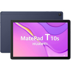 HUAWEI MatePad T10s — planšetdators — Android 10–32 GB — 10,1 collu IPS (1920 x 1200) — USB host — MicroSD slots — 4G — LTE — dziļi jūras zils, 32 GB