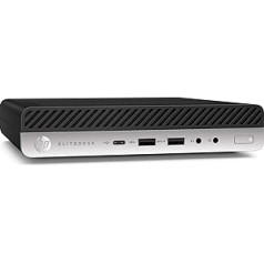 HP datora dators EliteDesk 800G3 Mini Intel Core i5-7400T RAM 16GB SSD 240GB Windows 10 Pro (atjaunots)