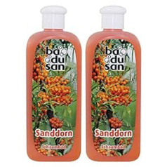 Badusan Bath Additive Bubble Bath Sea Buckthorn 2 x 500 ml Pack of 2