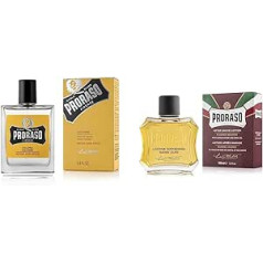 Proraso Одеколон Wood & Spice 100 мл и питательный лосьон после бритья 100 мл