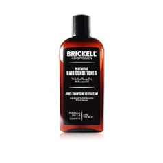 Brickell Men's Products Brickell Men's Revitalizing Hair Conditioner - Dabīgs un organisks vīriešu matu kondicionieris izcilai matu kopšanai - Ideāli piemērots trausliem un sausiem matiem - 237 ml - Parfimēts - Jauna formula