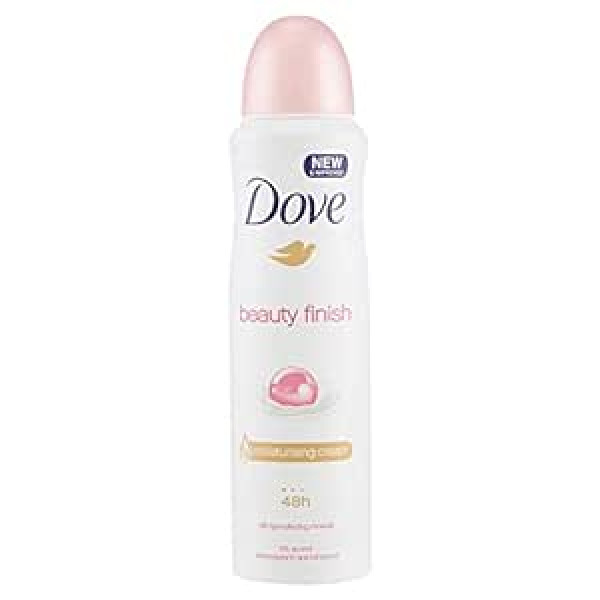 Dove Deospray Damen 4er Pack Beauty Finish 0% спиртовой антитранспирант (4 x 150 мл)