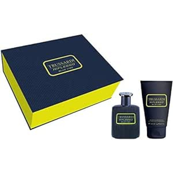 Trussardi Riflesso Blue Vibe parfimērijas ūdens un vannas putu komplekts - 150 ml