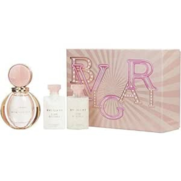 Bvlgari Goldea Rose smaržūdens 50 ml + B/L 40 ml + želeja 40 ml plauktu komplekts