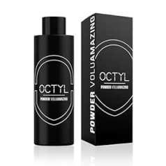 Octyl 100% Made By Oche For You OCTYL Powder Voluamazing Hair Powder Vīriešu matu pūderis ar matētu efektu sievietēm un vīriešiem veidojošs pulveris Matte Look Hair Styling 22 g