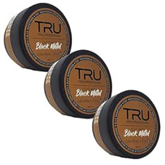 Tru Professional 3x TRU Māla matu vasks Black Metal Ulra Strong Hold (3 x 150 ml)