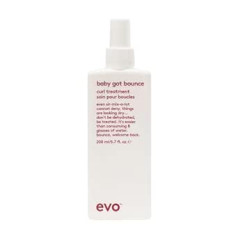 EVO ieguva bounce curl treatment, 200 ml, intensīvi mitrinošs kondicionieris viļņainiem, cirtainiem matiem, piešķir elastību un samazina čokurošanos, vegānisks, bez sulfātiem