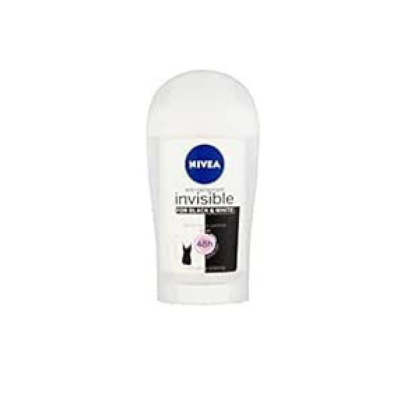 ‎Nivea Nivea Invisible Black & White Clear Deo Stick Deo Deo Deo Deo pretsviedru stick 40 ml