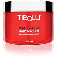 ‎Tibolli TIBOLLI Moisture Addiction Mask Deep Conditioning Masque (17,6 fl oz / 500 g) Mitrinoša un izlīdzinoša keratīna kopšana sausiem, bojātiem, krāsotiem un atjaunotiem matiem