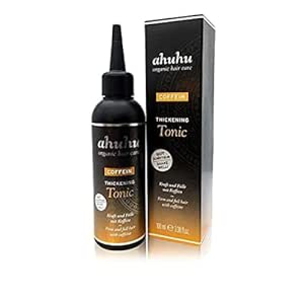 Ahuhu Organic Hair Care Caffeine Thickening Tonic 100 ml