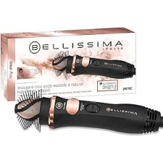 Bellissima My Pro Miracle Wave GH19 1100 Формирующая воздушная щетка, создает мягкие и естественные волны, защищает волосы, автоматическое вращение