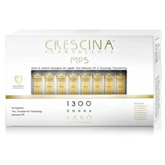 Crescina Labo Crescina Transfermic MPS RI-CRESCITA 1300 против выпадения волос для женщин, 20 ампул