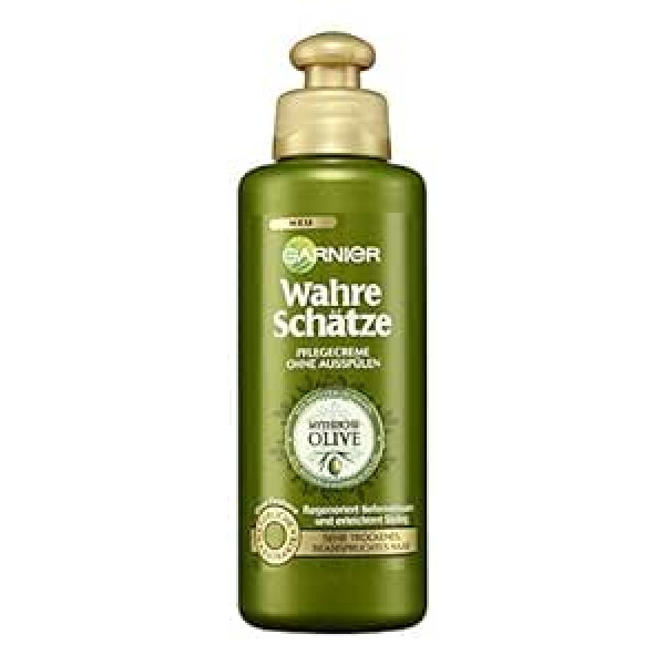 Garnier Питательный крем Garnier, питает, восстанавливает очень сухие, поврежденные волосы, мифическая олива, настоящие сокровища, упаковка из 3 ш