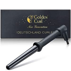 Golden Curl Kērlinga matu ruļļi skaistām matu lokām — 5 gadi bez raizēm — Beach Waves matu lokotājs īsiem un gariem matiem (18 mm – 25 mm, Vācija)