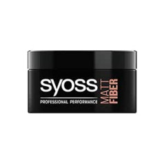 Syoss 3 x syoss Matt Fiber Half Grade 4 Styling Paste Strong Control Matt Effect 100 ml