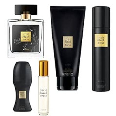 Avon Little Black Dress Eau de Parfum 50 ml + Pocket Spray 10 ml + Body Lotion 150 ml + Body Spray 75 ml + Deodorant Roller 50 ml Women's Fragrance