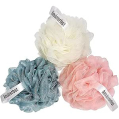 Amazerbst Loofah Sponge for Men and Women, Set of 3