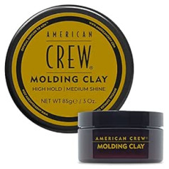 American Crew Molding Clay High Hold ar vidēju spīdumu, 85 g