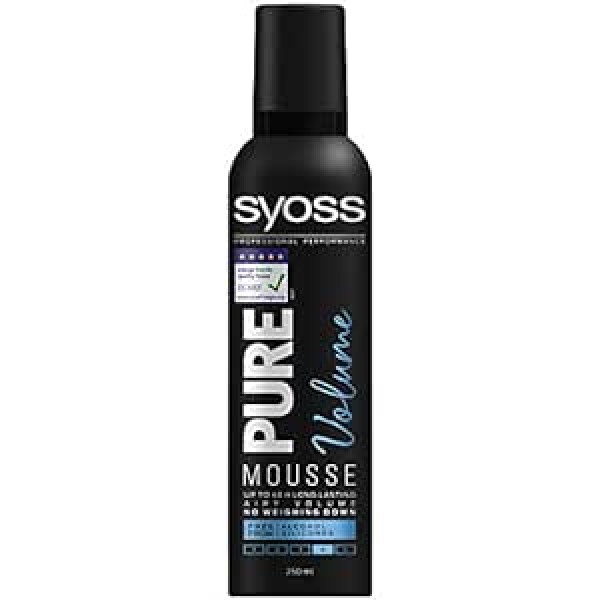 Syoss Pure Volume Mousse 250 ml