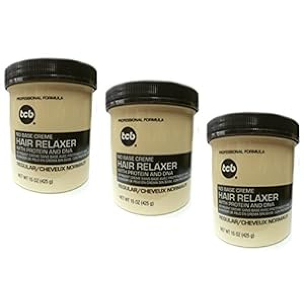 TCB No Base Cream Matu Relaxer Regular Normal 425 g (Kopā 1275 g) Iepakojumā 3