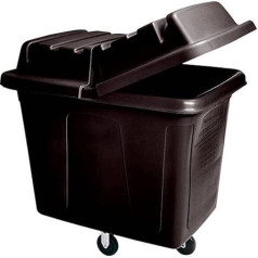 Rubbermaid Lid for 4619 Cube Truck and 4720 Heavy Duty Utility Truck - Black