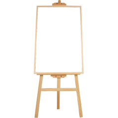 LOOQS Stativ, trocken abwischbares Tāfele – Holzrahmen, für Zuhause, Büro, Schule, Geschäft, Display-Kunst-Staffelei (Izmērs: 60x90cm)